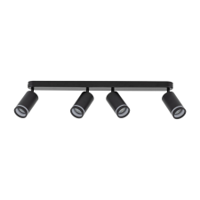 TK Lighting Jet fekete mennyezeti spotlámpa (TK-6916) GU10 4 izzós IP20 világítás
