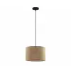TK Lighting Juta függesztett lámpa barna