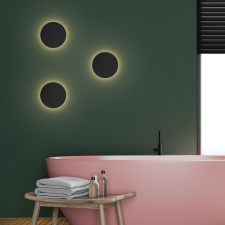 TK Lighting Luna fekete fali lámpa (TK-6012) G9 2 izzós IP20 világítás