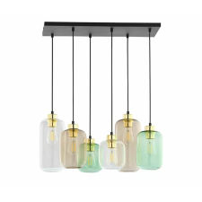 TK Lighting Marco függesztett lámpa zöld világítás