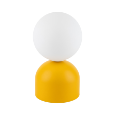TK Lighting Miki sárga-fehér asztali lámpa (TK-16040) G9 1 izzós IP20 világítás