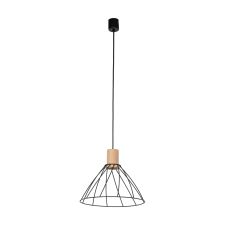 TK Lighting Modesto fekete-barna függesztett lámpa (TK-10156) GU10 1 izzós IP20 világítás