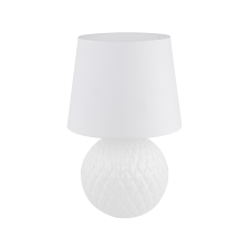 TK Lighting Santana fehér asztali lámpa (TK-16046) E27 1 izzós IP20 világítás