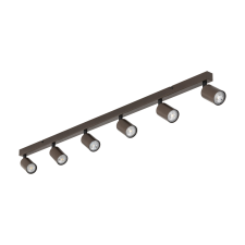 TK Lighting Top barna mennyezeti spotlámpa (TK-6183) GU10 6 izzós IP20 világítás