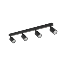 TK Lighting Top fekete mennyezeti spotlámpa (TK-6177) GU10 4 izzós IP20 világítás