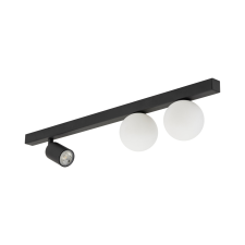 TK Lighting Vox fekete mennyezeti lámpa (TK-10001) GU10+G9 3 izzós IP20 világítás