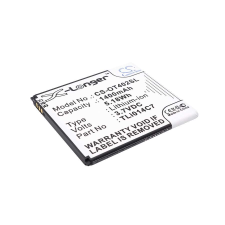 TLi014C7 Akkumulátor 1400 mAh mobiltelefon akkumulátor