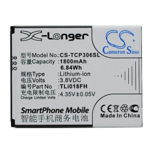 TLi018FH Akkumulátor 1800 mAh mobiltelefon akkumulátor