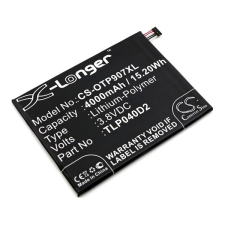  TLP040D2 Telefon akkumulátor 4000 mAh mobiltelefon akkumulátor