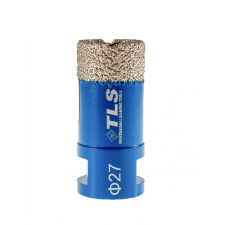  TLS COBRA-PRO Gyémánt lyukfúró 27 mm sarokcsiszolóra száraz / vizes kék