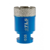  TLS COBRA-PRO Gyémánt lyukfúró 38 mm sarokcsiszolóra száraz / vizes kék