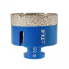  TLS COBRA-PRO Gyémánt lyukfúró 65 mm sarokcsiszolóra száraz / vizes kék