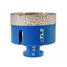  TLS COBRA-PRO Gyémánt lyukfúró 65 mm sarokcsiszolóra száraz / vizes kék fúrószár