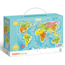 TM Toys Dodo Világtérkép 100db-os puzzle (DOP300123) puzzle, kirakós