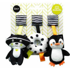 TM Toys Gagagu Plüss szett  mosómedve fánk pingvin (GGG9786) (GGG9786) plüssfigura