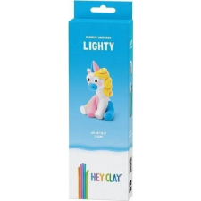 TM Toys Hey Clay Unikornis - Lighty (4897105244509) kreatív és készségfejlesztő