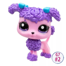 TM Toys Littlest Pet Shop: Játékfigura #2 - Lila pudli játékfigura