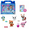 TM Toys Littlest Pet Shop: Téli játékfigura szett, 2. széria - 5 db-os