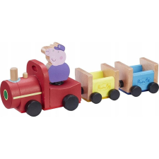 TM Toys Peppa Malac Fajáték - Vonat Nagypapa Figurával (GXP-804132) játékfigura
