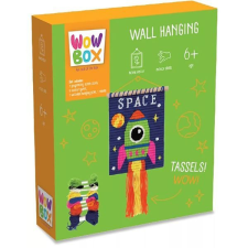 TM Toys Wow Box: Csináld magad makramé fali dísz - Rakéta kreatív és készségfejlesztő