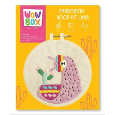 TM Toys Wow Box: Hímzőkészlet - Láma kreatív és készségfejlesztő