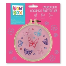 TM Toys Wow Box: Hímzőkészlet - Pillangók kreatív és készségfejlesztő