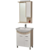 TMP cabinets ZX sonoma 65/75 cm komplett fürdőszoba bútor LED világítással