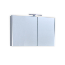 TMP SHARP Tükrös fürdőszobai szekrény LED világítással - 75 cm fürdőszoba bútor