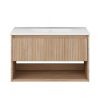  TMP SLIM STRIPE 60 fali függesztett fürdőszobabútor - SKY E-8099-60 porcelán mosdóval- 61 x 46 cm