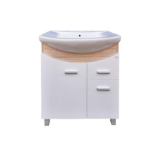 TMP ZX 75 - SONOMA - fürdőszobabútor Sanovit Zenon 6075 mosdóval 75 cm fürdőszoba bútor