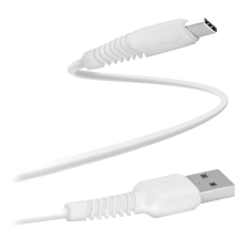 TNB TCUSB01WH USB Type-A apa - USB Type-C apa Adat és töltő kábel - Fehér (1m) (TCUSB01WH) kábel és adapter