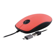 TNB Wired mouse USB-A & USB-C MUSUNSET egér