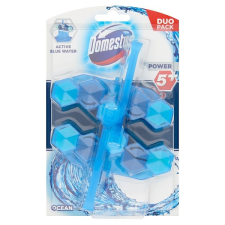 Toalett öblítő DOMESTOS Power5+ Blue Water Ocean Duo Pack 2x53 g tisztító- és takarítószer, higiénia