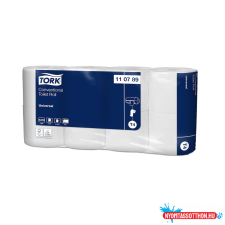 Toalettpapír 2 rétegű kistekercses 250 lap/tekercs 8 tekercs/csomag T4 Tork_110789 fehér higiéniai papíráru