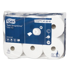  Toalettpapír TORK SmartOne T8 20cm 2 rétegű fehér higiéniai papíráru