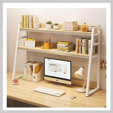  Többfunkciós 3 szintes könyvespolc, asztali polc SZ40B bútor