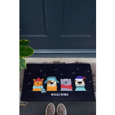 Többszínű lábtörlő 45 x 70 cm lakástextília