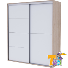 TODI gardróbszekrény Classic 180cm széles bútor