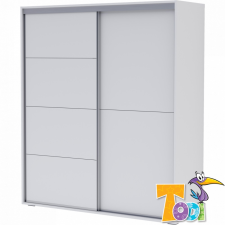 TODI White Bunny gardrób szekrény 140 cm széles bútor