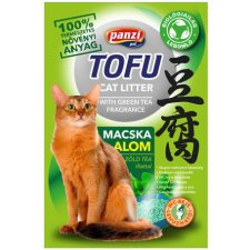  Tofu alom zöld tea illattal macskáknak 2.5 kg macskaalom