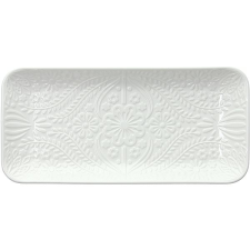 TOGNANA COPENAGHEN Téglalap alakú tányér 25x12 cm tányér és evőeszköz