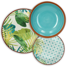 TOGNANA Étkészlet 18 db JUNGLE (ME070185528) tányér és evőeszköz