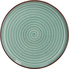 TOGNANA URBAN PASTEL VERDE lapostányér készlet, 27 cm, 6 db tányér és evőeszköz