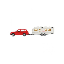 Toi-Toys Fém pótkocsi lakókocsival 1:48 autópálya és játékautó