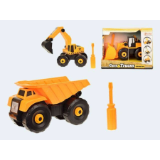 Toi-Toys Toi-Toys szétszerelhető dömper – 14x18 cm autópálya és játékautó