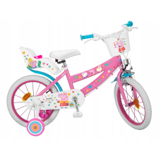 Toimsa Peppa malac Gyermekkerékpár - Rózsaszín (16-os méret) gyermek kerékpár