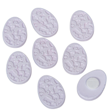  Tojás indás mintás öntapadós 3cm 8db-os dekorációs kellék