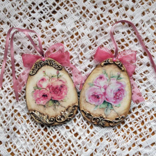  Tojásfüggő szett. Mérete: 7,5x10 cm dekorációs kellék