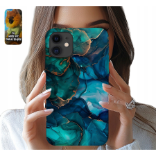 TOK ALMA IPHONE 11 - ELEGÁNS MÁRVÁNY KŐMINTÁK + ÜVEG tok és táska