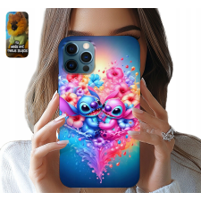  TOK ALMA IPHONE 12 PRO - STICH LILO STITCH TÜNDÉR SZÍV + ÜVEG tok és táska